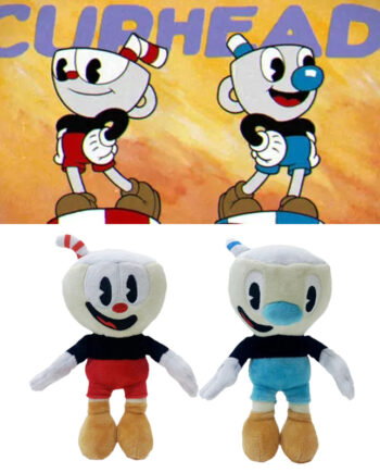 ΣΕΤ ΛΟΥΤΡΙΝΑ CUPHEAD MUGMAN MECUP AND BROCUP 2 ΤΕΜΑΧΙΩΝ (ΟΕΜ)