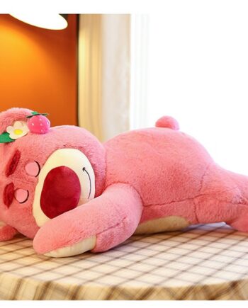 ΛΟΥΤΡΙΝΟΣ STRAWBERRY ΑΡΚΟΥΔΟΣ/BEAR LOTSO 40CM (OEM)